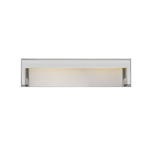 Linc 1 Light Vanity, Brushed Nickel & Frosted